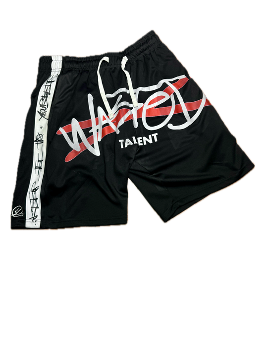 Keep It To Yourself [WASTED_TALENT] Activewear Shorts